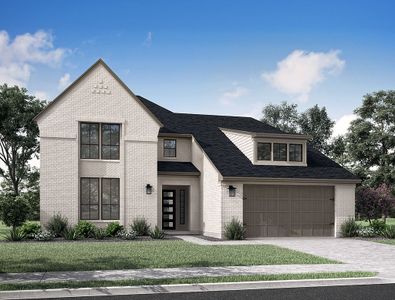 New construction Single-Family house 5518 Rocky Banks Way, Fulshear, TX 77441 Chandler- photo 0 0
