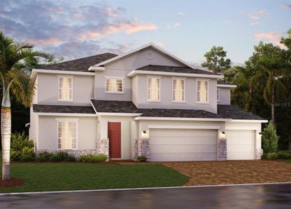 New construction Single-Family house 2049 Rock Maple Bend, Kissimmee, FL 34746 Exbury Executive- photo 0