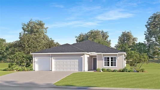 New construction Single-Family house 4611 SW 83Rd Loop, Ocala, FL 34476 Princeton II- photo 0