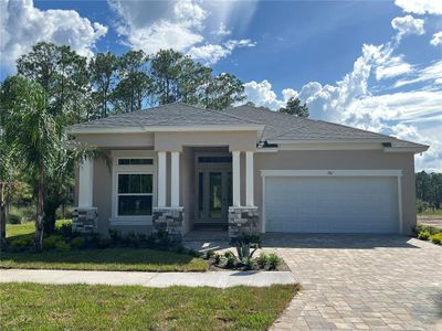 New construction Single-Family house 201 Hawthorn Avenue, Palm Coast, FL 32164 Brighton- photo 0