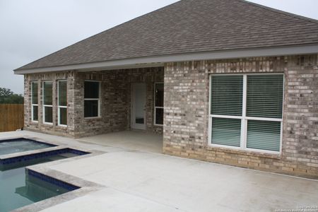 New construction Single-Family house 3575 King Terrace, Bulverde, TX 78163 Magnolia A- photo 50 50