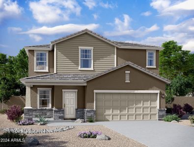 New construction Single-Family house 47617 W Mellen Lane, Maricopa, AZ 85139 - photo 0 0