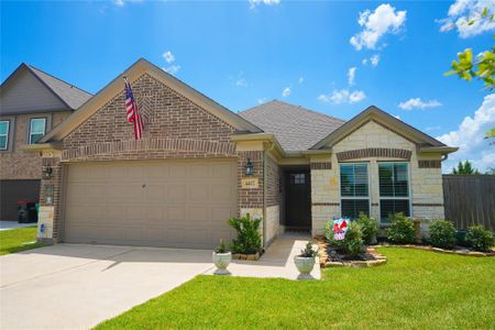 New construction Single-Family house 4402 Hronas Drive, Katy, TX 77449 - photo 0 0