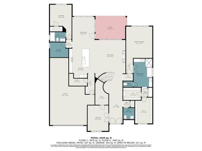 Tri Pointe Lamesa floor plan