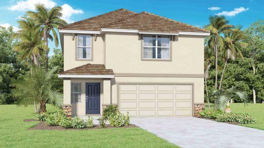 New construction Single-Family house 3370 Blue Estuary Rd, Wimauma, FL 33598 Darwin- photo 0 0