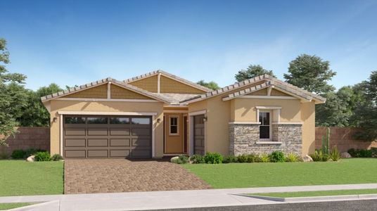 New construction Single-Family house 17489 W Superior Ave, Goodyear, AZ 85338 Trillium- photo 0 0