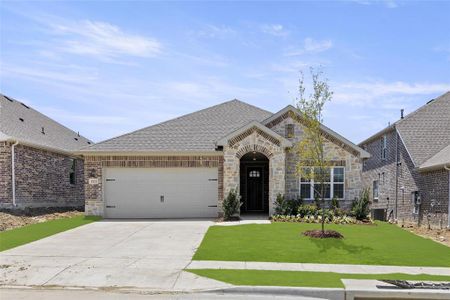 New construction Single-Family house 1921 Bobbin Mill Lane, Forney, TX 75126 Coleman Homeplan- photo 0