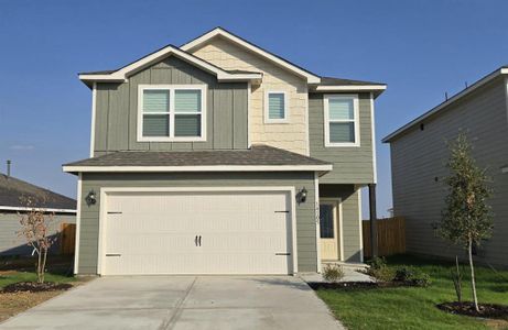 New construction Single-Family house 14105 Golden Valley Road, Ponder, TX 76259 Juniper- photo 0