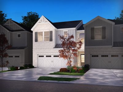 New construction Townhouse house Cartwright, 4625 Electric Avenue, Mableton, GA 30126 - photo
