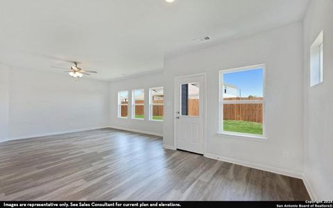 New construction Single-Family house 125 Lina Way, Seguin, TX 78155 Aquila- photo 8 8