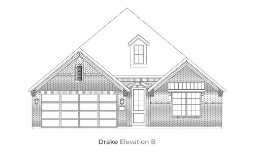 New construction Single-Family house 4545 Pentridge Drive, Crowley, TX 76036 Drake- photo 1 1