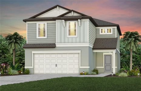 New construction Single-Family house 20945 Drake Elm Drive, Land O' Lakes, FL 34638 Talon- photo 0