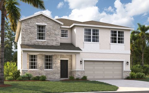 New construction Single-Family house 3724 Dusty Miller Place, Haines City, FL 33844 - photo 2 2
