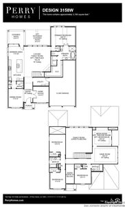 New construction Single-Family house 14824 Highdere Lane, San Antonio, TX 78245 Design 3158W- photo