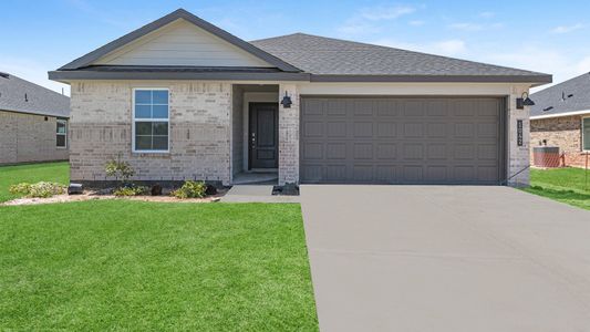 New construction Single-Family house 1050 Great Barracuda Ln, Alvin, TX 77511 Harris- photo 0