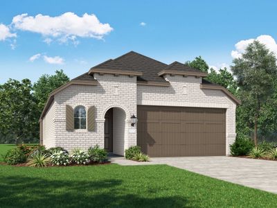 New construction Single-Family house 207 Lukewood Circle, Willis, TX 77318 Bristol Plan- photo 0
