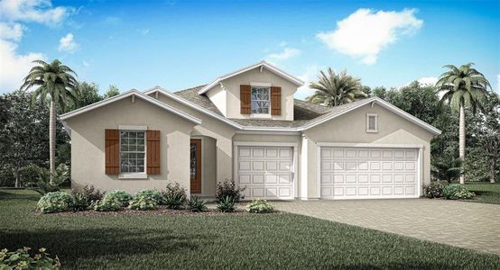 New construction Single-Family house 2663 Ginseng Ivy Street, Apopka, FL 32703 Glacier Bay- photo 0