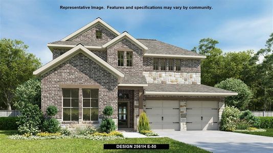 New construction Single-Family house Design 2561H, 12023 Upton Park, San Antonio, TX 78253 - photo