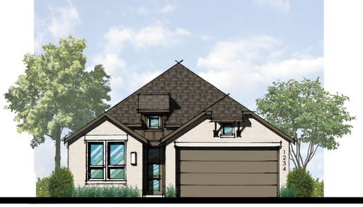 New construction Single-Family house Rover Plan, 137 Kimble Creek Loop, Kyle, TX 78640 - photo
