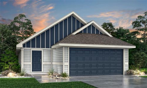 New construction Single-Family house 1484 Mount Bassie Court, Conroe, TX 77301 Pinewood- photo 1 1
