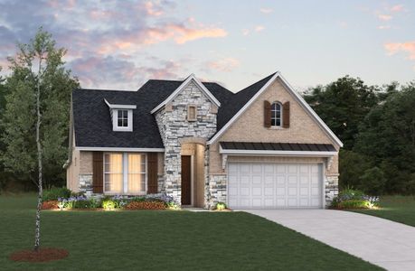 New construction Single-Family house Crockett, 16222 Aspen Crest Drive, Conroe, TX 77302 - photo