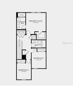 Design upgrades feature whole house blinds, laundry package, refrigerator and extended tile flooring.