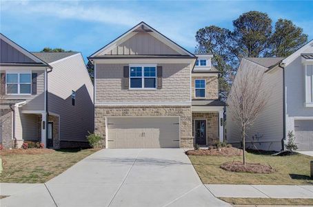 New construction Single-Family house 4221 Portsbrook Avenue, Snellville, GA 30039 Mayfield- photo 0