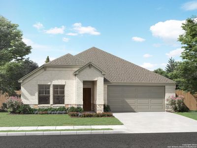 New construction Single-Family house 17006 Eaton Terrace, San Antonio, TX 78247 The Fitzhugh (C402)- photo 0