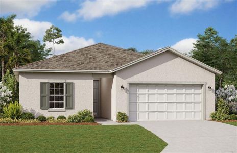 New construction Single-Family house 306 Bottle Brush Trail, Haines City, FL 33844 Bradley- photo 0 0