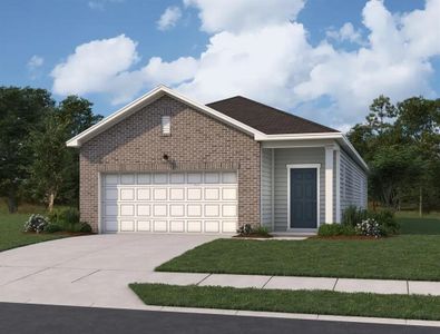 New construction Single-Family house 148 Pink Cadillac Lane, Jarrell, TX 76537 - photo 0