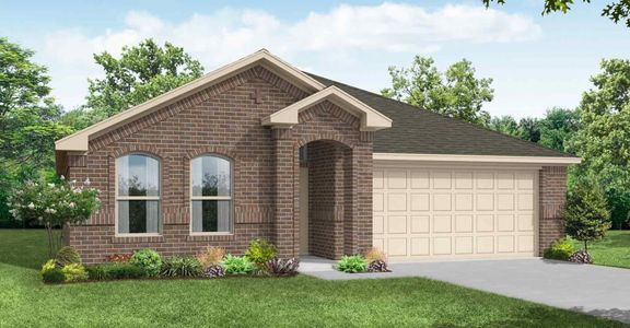 New construction Single-Family house 3444 N Crowley Cleburne Road, Fort Worth, TX 76123 Atlanta- photo 0