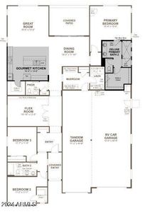 New construction Single-Family house 20183 W Hollyhock Street, Buckeye, AZ 85396 Deacon- photo 1 1