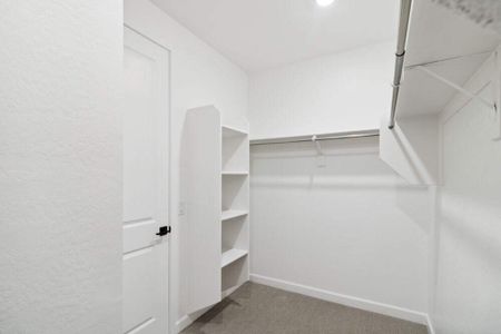 Primary Suite Closet - finishes not available in all specs, see Sales Counselor for details