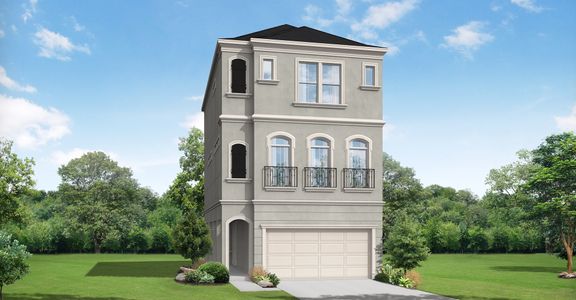 New construction Single-Family house 3510 Dorset Cliff Ln, Houston, TX 77055 Vienna- photo 0
