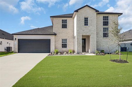 New construction Single-Family house 2936 Sycamore Run Lane, Rosenberg, TX 77469 LANCASTER- photo