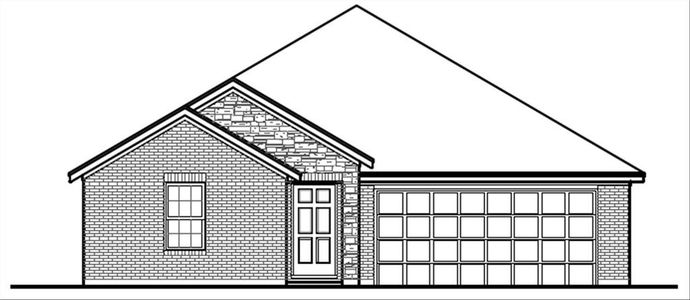 New construction Single-Family house 1428 Foxglove Park, Van Alstyne, TX 75495 Barrington E- photo