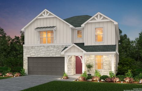 New construction Single-Family house 121 Acorn Circle, Boerne, TX 78006 Kisko- photo 0