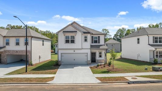 New construction Single-Family house 1424 Hunter Trail, Acworth, GA 30102 Boston- photo 0