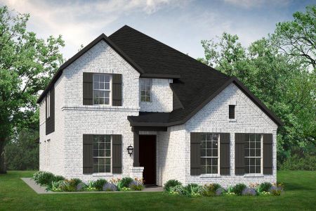 New construction Single-Family house 631 Blakelys Way, Fate, TX 75189 Willow- photo 0