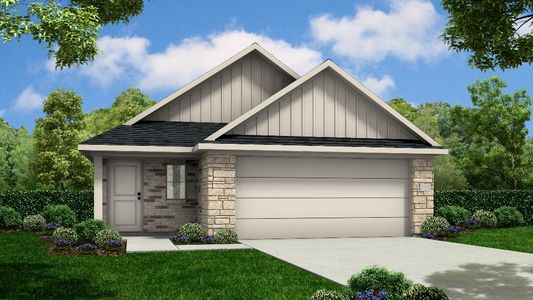 New construction Single-Family house Blue Jay 40's, 40211 Bay Warbler Court, Magnolia, TX 77354 - photo