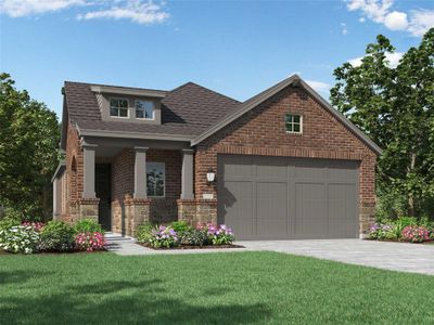 New construction Single-Family house 8208 Purple Aster Pass, Lago Vista, TX 78645 Carlton Plan- photo 0