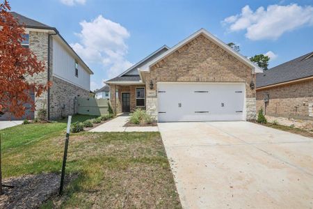 New construction Single-Family house 9477 Herons Preserve, Conroe, TX 77385 The Glacier (N304)- photo 0