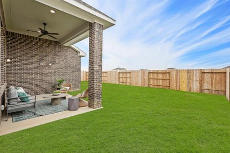 New construction Single-Family house 5015 Country Meadows Trail, Iowa Colony, TX 77583 Hillcrest- photo 2 2