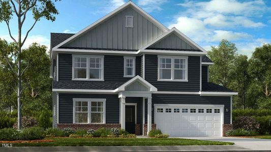 New construction Single-Family house 513 Morning Glade Street, Wake Forest, NC 27587 Wayland- photo 0