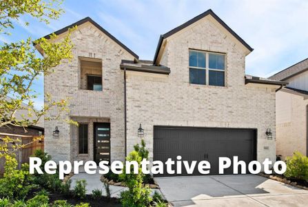 New construction Single-Family house 16711 Williams Gully Trail, Humble, TX 77346 Midtown- photo 0