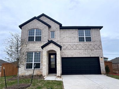 New construction Single-Family house 2405 Garden Jewel Drive, Katy, TX 77493 Jackson Homeplan- photo 0