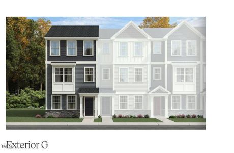 New construction Townhouse house 136 Aster Bloom Lane, Unit 486, Raleigh, NC 27610 - photo 0