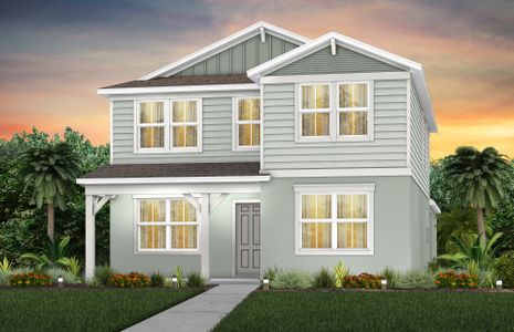 New construction Single-Family house 4078 Lush View Drive, Apopka, FL 32712 Schooner- photo 0