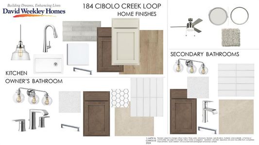 New construction Single-Family house 184 Cibolo Creek Loop, Bastrop, TX 78602 The Yellowtail- photo 1 1