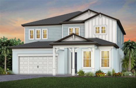 New construction Single-Family house 1674 Fallon Pass, Zephyrhills, FL 33541 Scarlett- photo 0